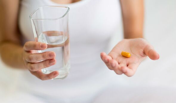 Einnahme von Tabletten zur Vorbeugung von Würmern